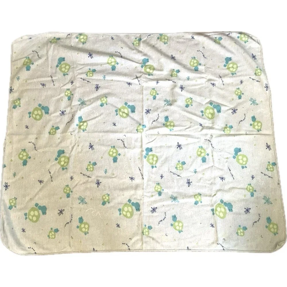 Lot 4 Vtg Baby Lovie Cuddle Blanket Carter White Copper Burp Cloth Gerber Onesie